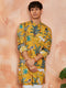 Men's Mustard Cotton Kurta