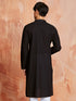 Men's Black Cotton Kurta
