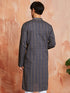 Men's Grey Cotton Kurta
