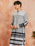 Men's Black Cotton Kurta