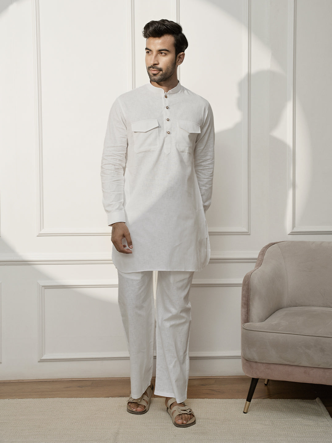 cotton kurta pyjama men