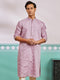 Men's Onion Silk Blend Kurta Only