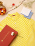 Men's Yellow Lehariya Cotton Kurta Rakhi Gift Box for Brother | Premium Raksha Bandhan Gift