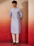 Men's Hawa Silk Jacquard Kurta