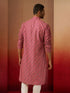 Men Falsa Cotton Gems Work Kurta
