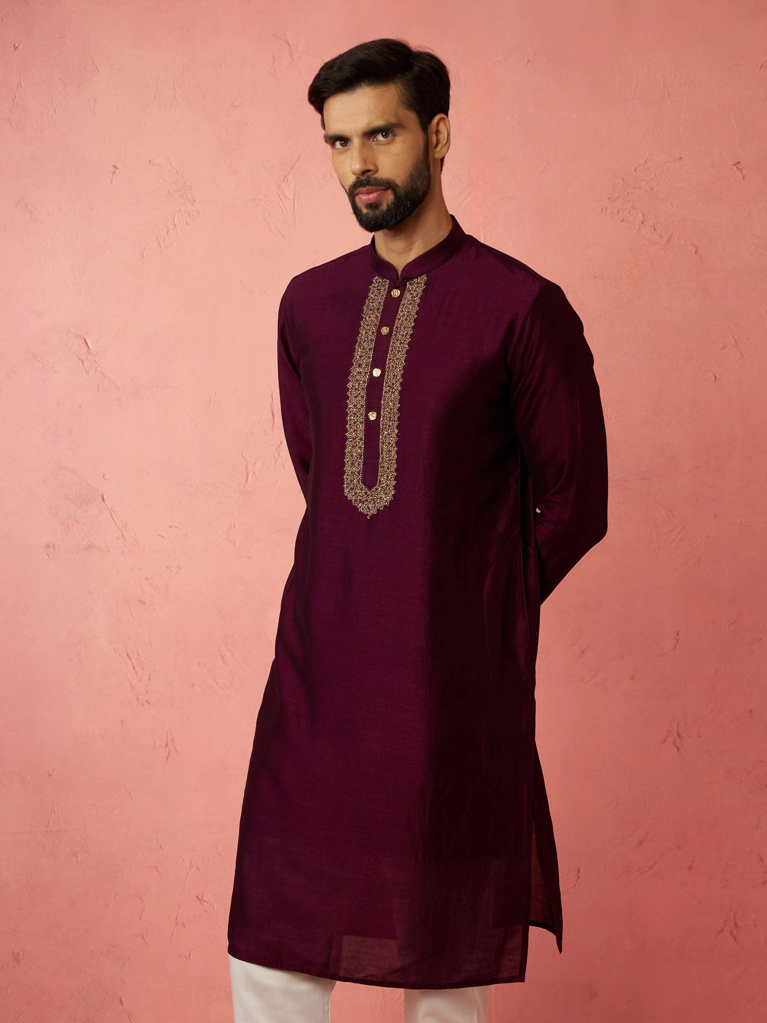 plus size kurta for men