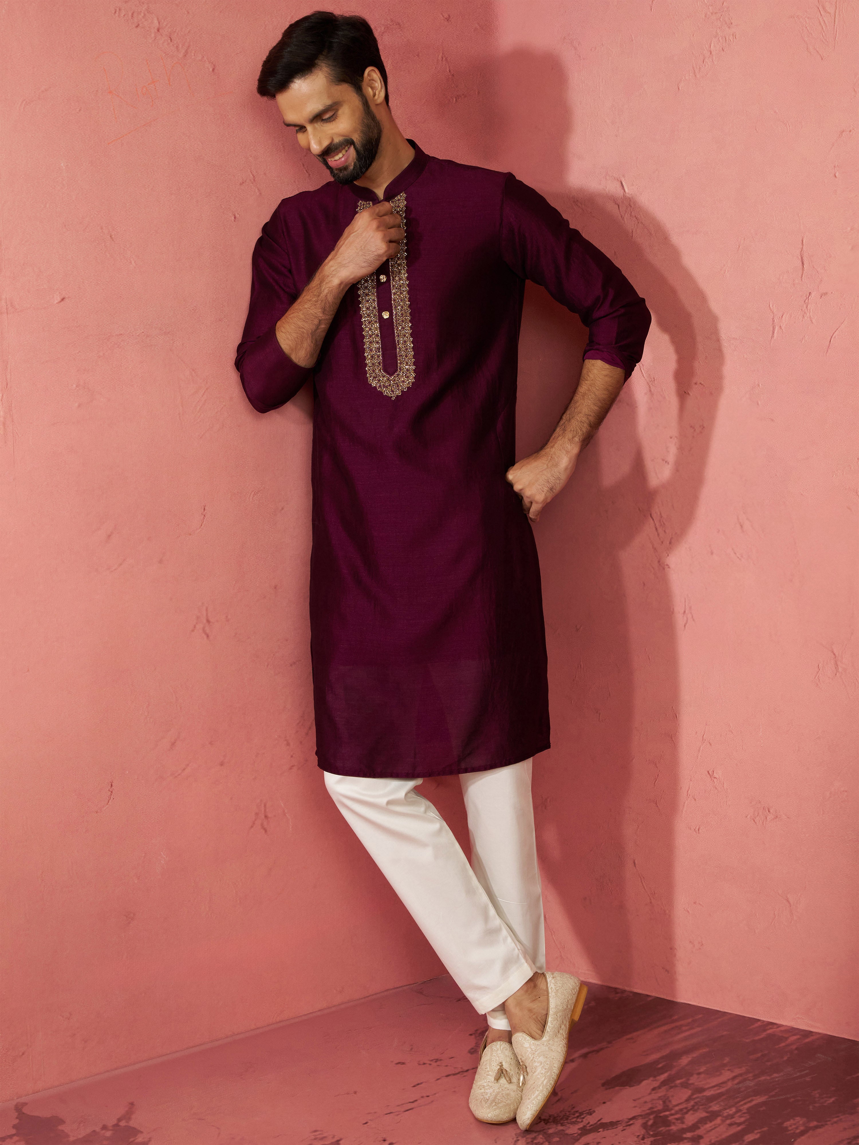plus size kurta for men