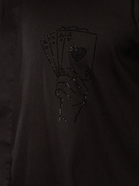 Men's Black Mid-Length Kurta