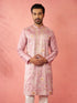 Men's Onion Silk Blend Kurta