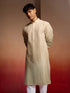 Men's Green Ombre Long Kurta