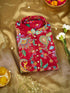 Men's Maroon Zari Embroidered Kurta Rakhi Gift Box for Brother | Premium Festive Gift Set