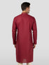 Men's Maroon Nike Cotton Kurta