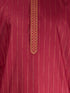 Men's Maroon Nike Cotton Kurta