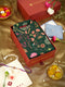 Men's Bottle Green Digital Print Kurta Rakhi Gift Box for Brother | Includes Rakhi & Premium Gift Box