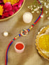 Men's Bottle Green Digital Print Kurta Rakhi Gift Box for Brother | Includes Rakhi & Premium Gift Box