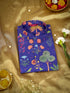 Men's Blue Digital Print Kurta Rakhi Gift Box for Brother | Premium Raksha Bandhan Gift