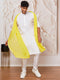 Men's White Cotton Kurta,Pyjama And Dupatta Set