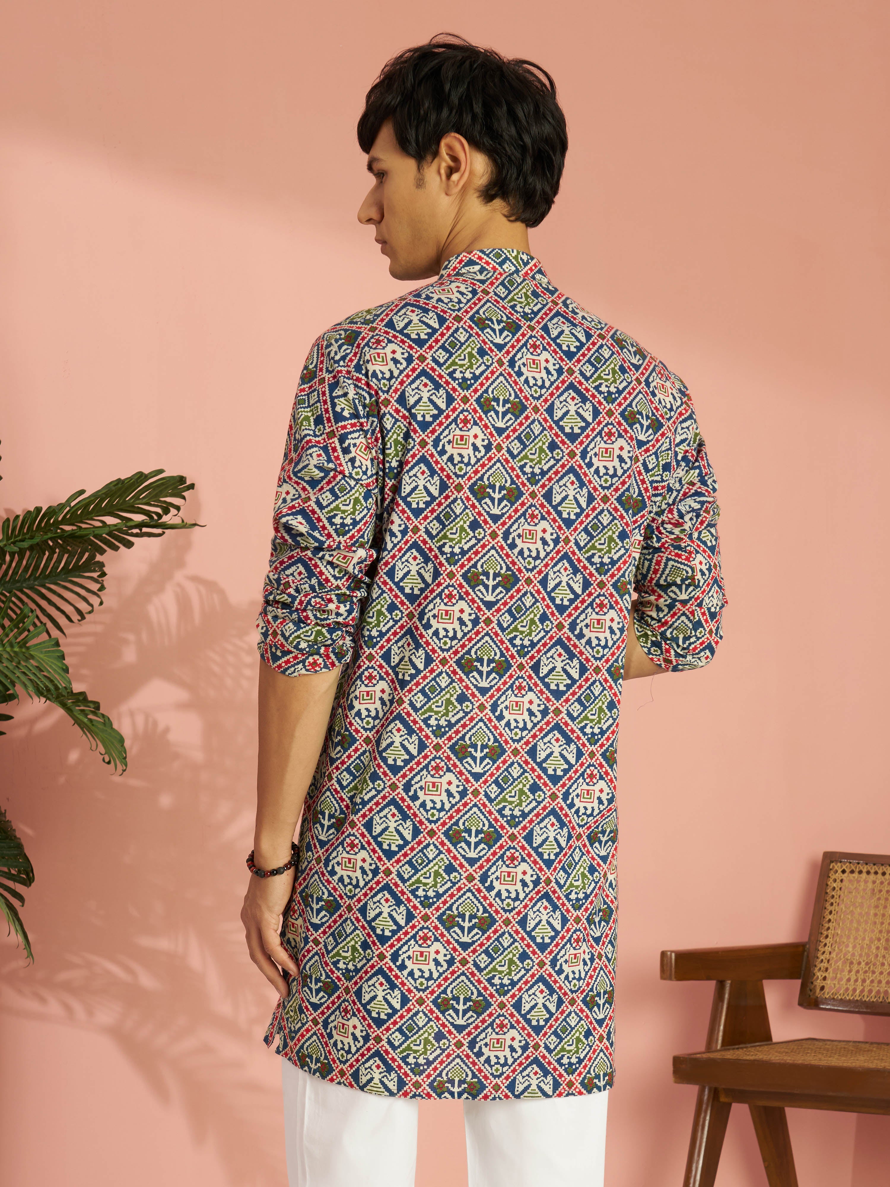 plus size kurta for men