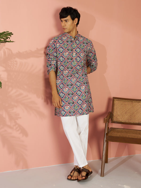 plus size kurta for men