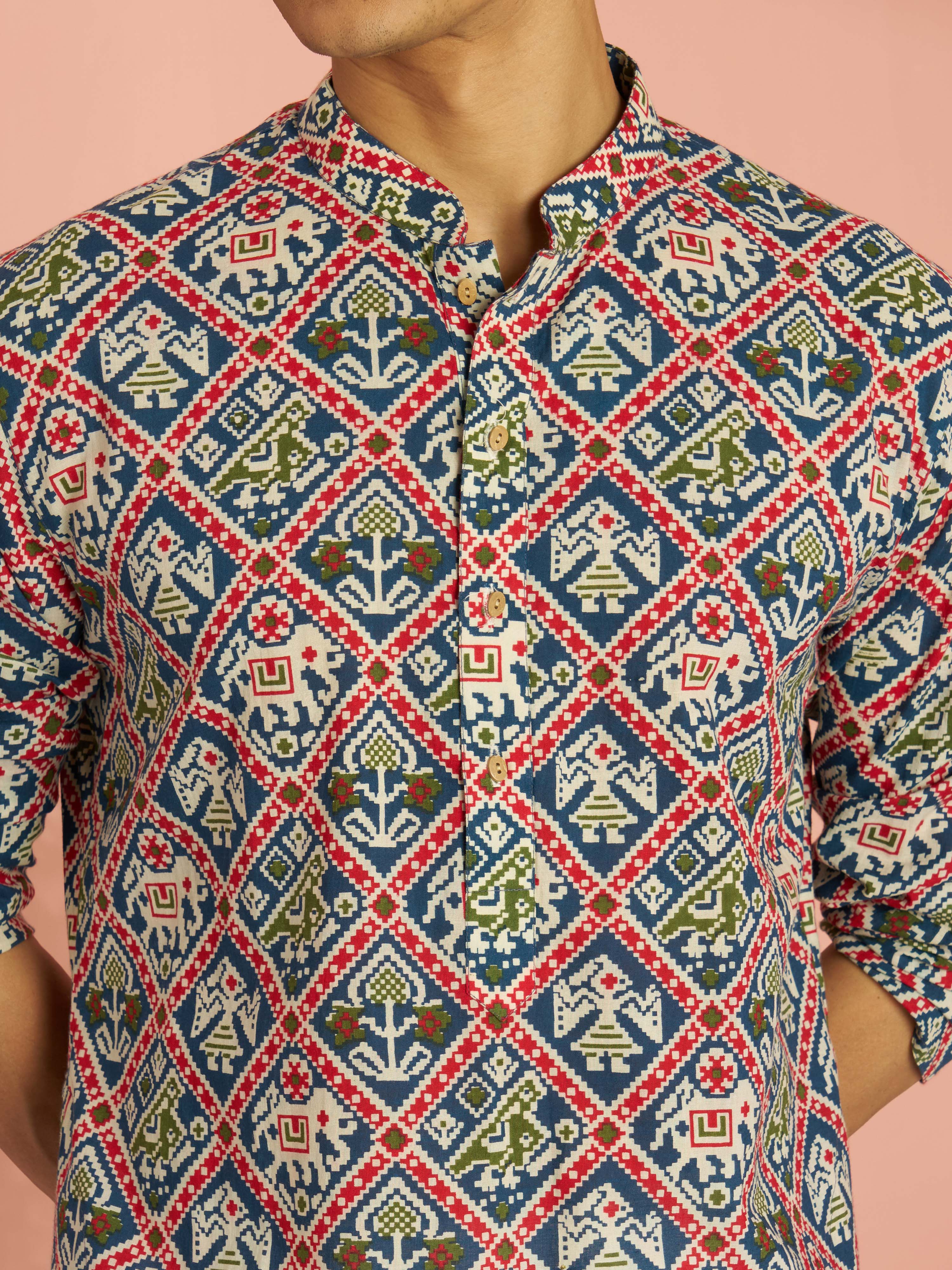 plus size kurta for men