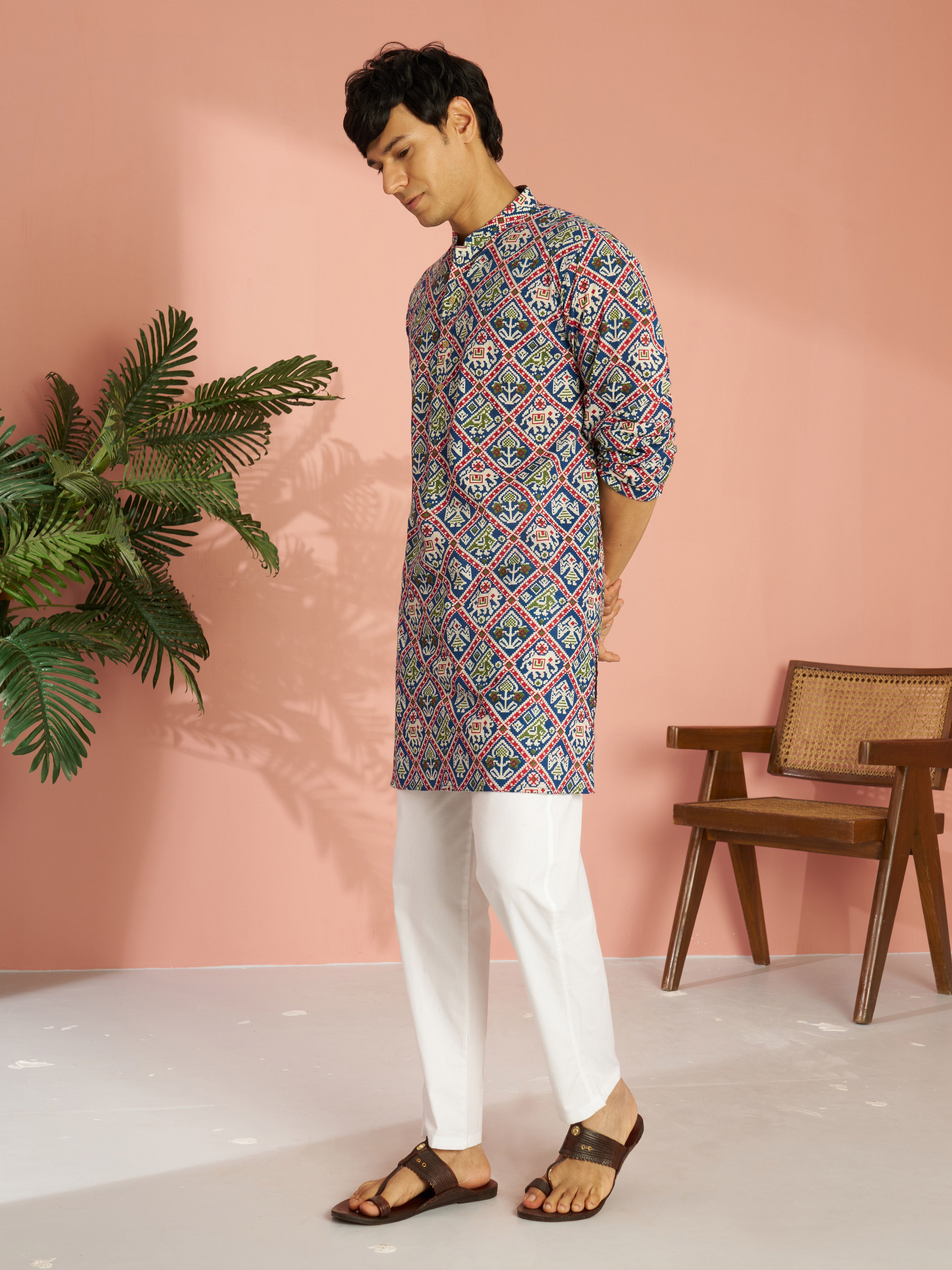 plus size kurta for men