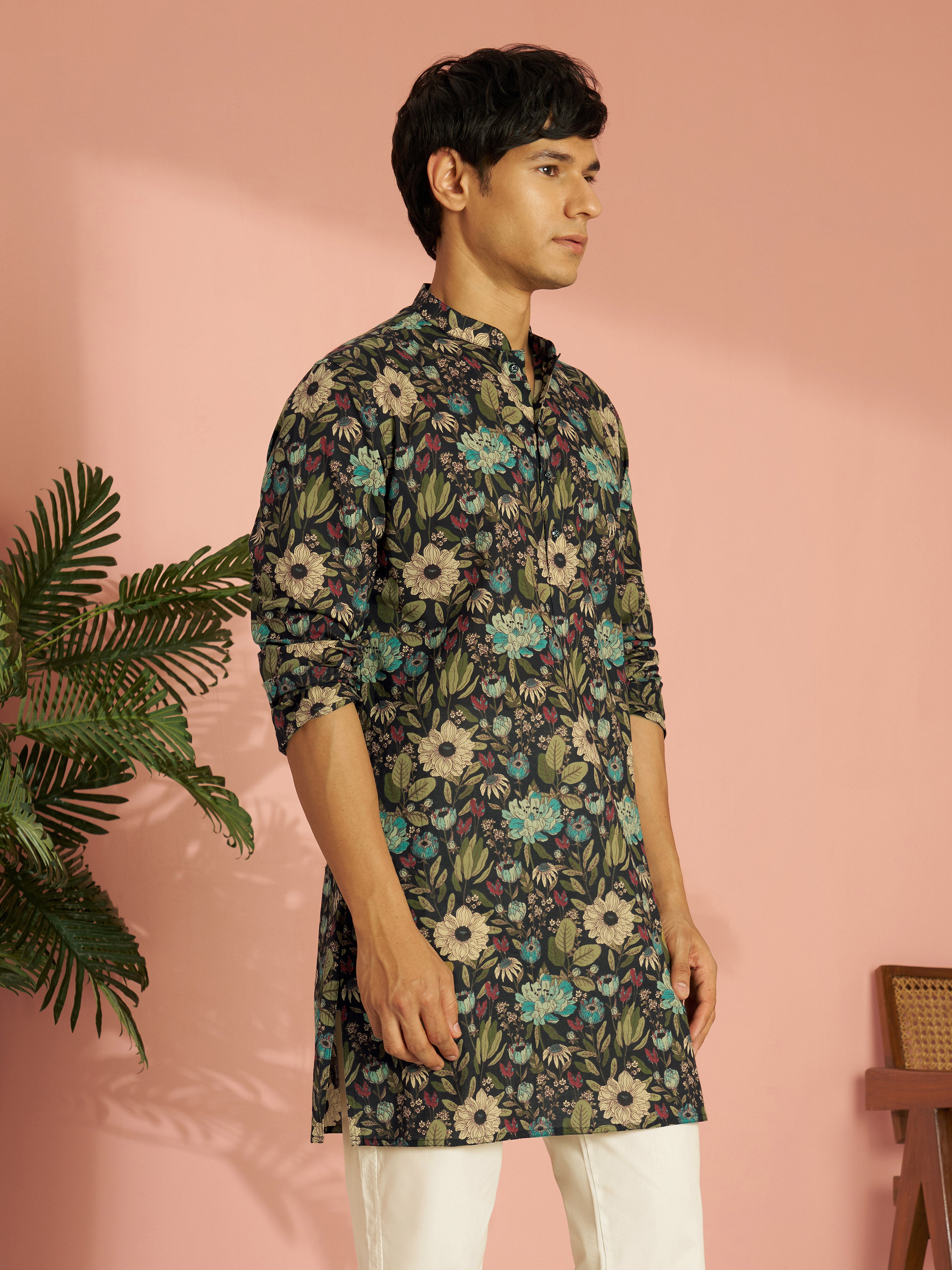 plus size kurta for men