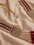Men's Cream And Maroon - Mala