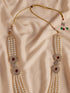 Men's Cream And Maroon - Mala