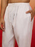 Men's White Cotton Pyjamas