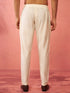 Men's Cream Viscose Pyjama