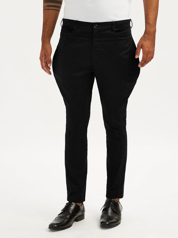 Men's Black - Jodhpuri pants