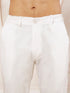 VASTRAMAY Men's White - Pant Style Pyjama