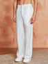 Men's White Korean Cotton Pant