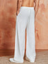 Men's White Korean Cotton Pant