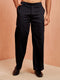 Men's Black Cotton Palazzo