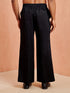 Men's Black Cotton Palazzo