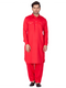 VASTRAMAY Men's Red Pathani Suit Set