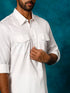 Men's White Pathani Suit Set