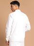 Men's White Color Cotton Shirt