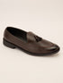 Men's Brown Tasselled Loafer | Synthetic Matte Finish | Twin Tassel Vamp | Airmix Sole | All Season