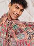 Men’s Black Silk Blend Sherwani with Kurta, Patiala, and Dupatta
