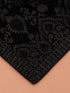 Men Black Chikankari Rayon Sherwani with Pant & Embroidered Velvet Dupatta Set