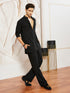Men's Black - Kurta And Pant Set