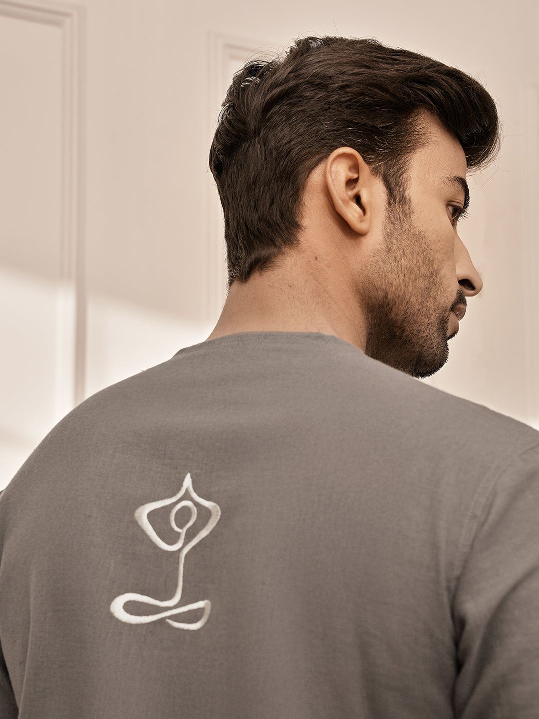 cotton yoga kurta for men