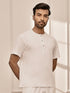 Men White Cotton Flex Yoga Kurta