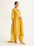 Women's Mustard Anarkali Set