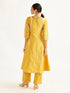 Women's Mustard Anarkali Set
