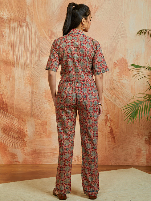 Women's Rust Co Ords Set