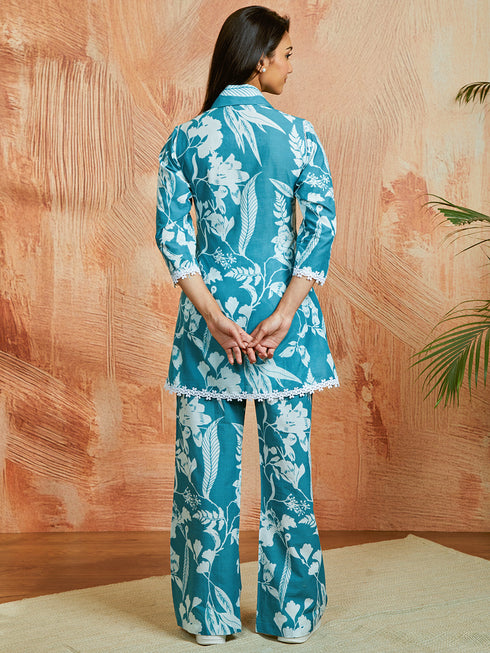 Women's Aqua Co Ords Set