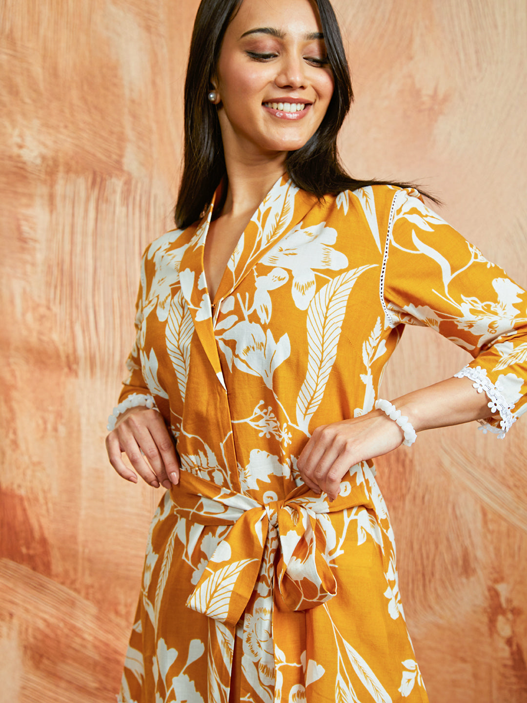 Women's Mustard Co Ords Set